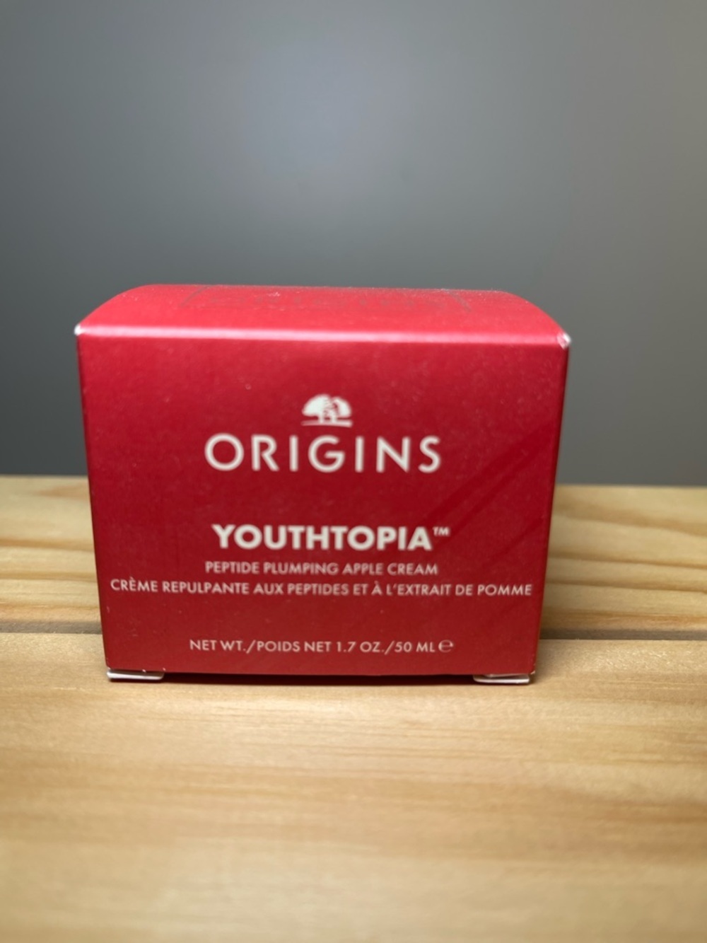 Origins Youthtopia Peptide Plumping Apple Cream - Red Packaging